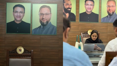 aimim39s m east ward committee chairperson khairunnisa akbar hussain faced controversy after displaying her husband39s photograph in her office