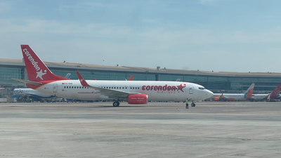 emergency landing at igi