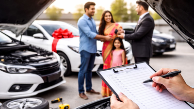 things to check before taking delivery of a new car