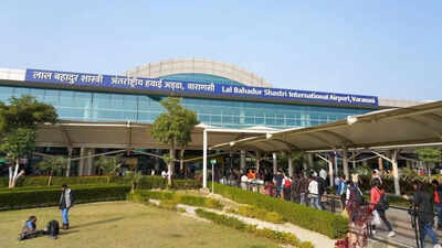 a 22 year old burqa clad hindu woman was detained along with a muslim youth at the lal bahadur shastri international airport in varanasi