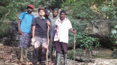a 36 year old it professional from kerala g s sharanya survived for four days alone in karnataka39s kodagu district after getting separated from her trekking group