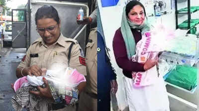 couple abandons newborn inside bus l pihu the newborn girl was handed over to a shelter home with the permission of the child welfare committee r