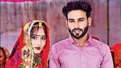 sachin kantiwal and his wife bharti meghwal