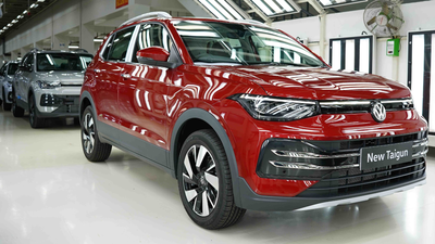 volkswagen taigun facelift revealed ahead of launch gets tiguan inspired design