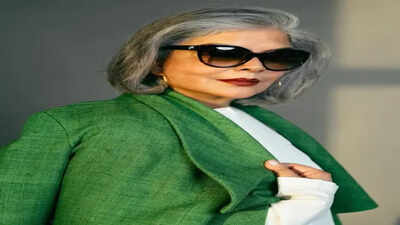 zeenat aman details asha bhosles commitment to work despite suffering accident