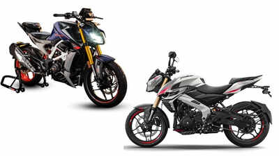 bajaj pulsar ns400z vs tvs apache rtr 310 pricing specs amp more