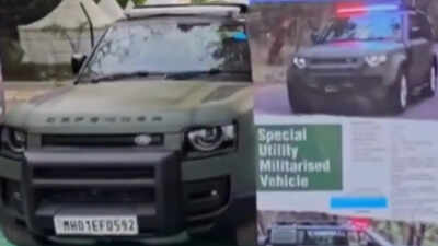 land rover defender showcased as military suv for indian army details