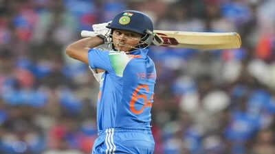 nagpur india39s yashasvi jaiswal plays a shot during the first one day internati