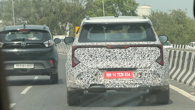 new kia seltos spied testing with possible hybrid setup details