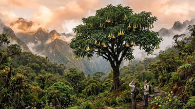 scientists discover a 66 foot giant tree in the andes and its related to tomatoes and potatoes