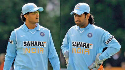 sourav ganguly and ms dhoni