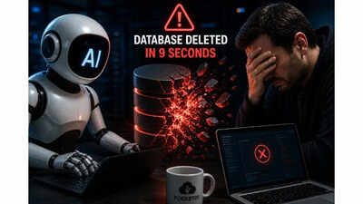 startup founder shares claudes confession after wiping out his company39s entire database in just 9 seconds ai generated image for representation purpose