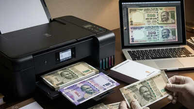 a high earning it professionals suspicious hotel stay in faridabad has unearthed an alleged counterfeit currency operation representative image generated using ai