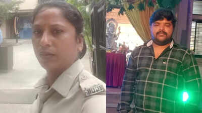a home guard was brutally murdered by her husband in bengaluru after he lured her to a reconciliation meeting