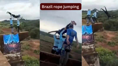 brazil rope jumping