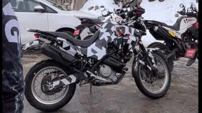 hero xpulse 421 seen in ladakh big adv gets closer to launch