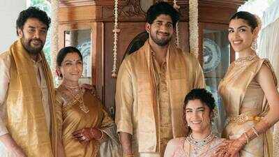 khushbu sundar shares first wedding pictures of daughter avantika sundar and shravan sreenivasan