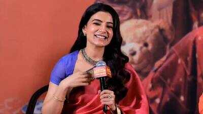samantha ruth prabhu blushes as she confirms pregnancy at maa inti bangaaram success meet