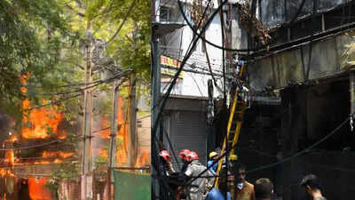 the blaze exposed critical safety lapses including non functional electronic locks during power outages and a lack of fire safety measures in malviya nagar claimed 21 lives and injured 20