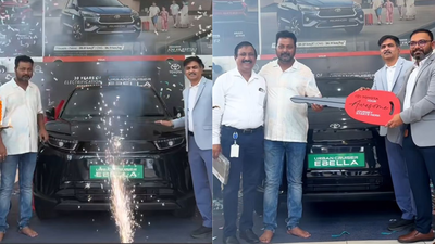 toyota ebella electric deliveries begin in india